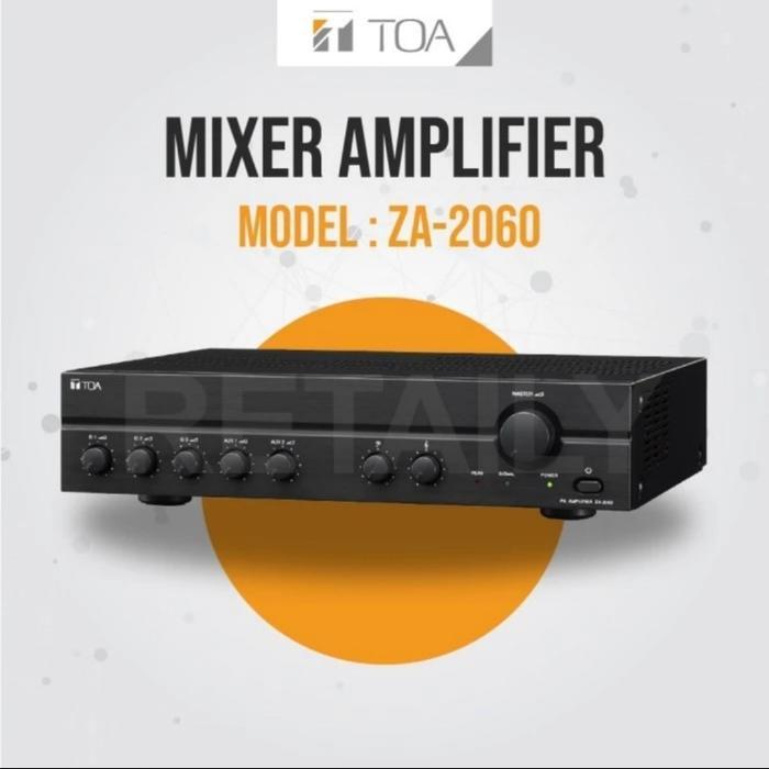 AMPLIFIER TOA POWER AMPLI MODEL ZA-2060