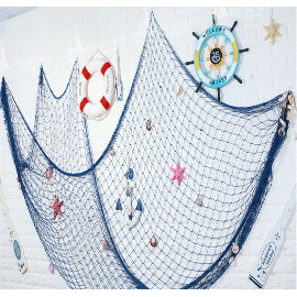 Party Decorative Fish Net Under The Sea Party Pirate Decoration Ornaments Hanging Summer Beach Kids 