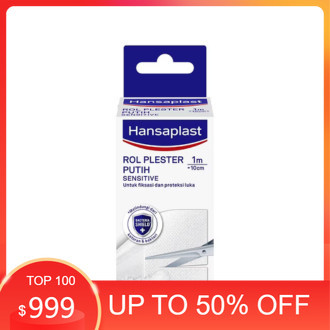Hansaplast Rol Plester Putih 10 cm x 1 m