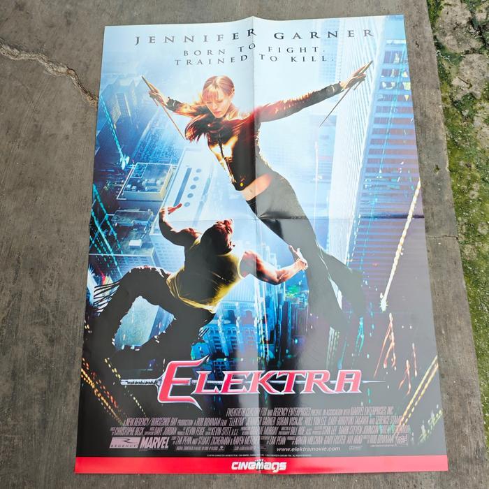 Poster Film Dari Majalah Cinemags Elektra - Unfortunate Events PrideToy