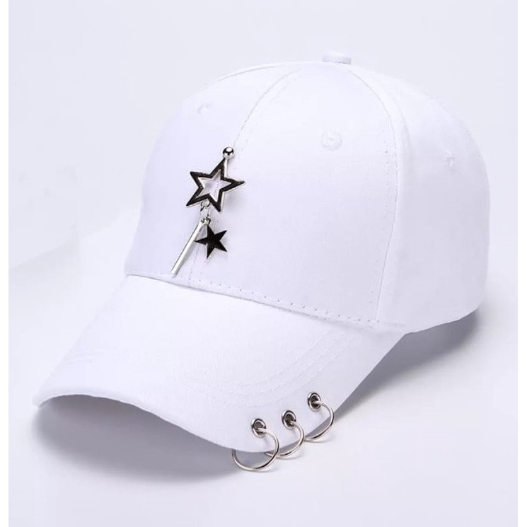 Topi Ring Pria  Bintang Kekinian/Topi Ring