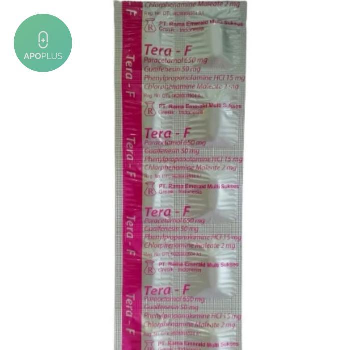 Tera-F Strip 10 Tablet ~ Flu Batuk