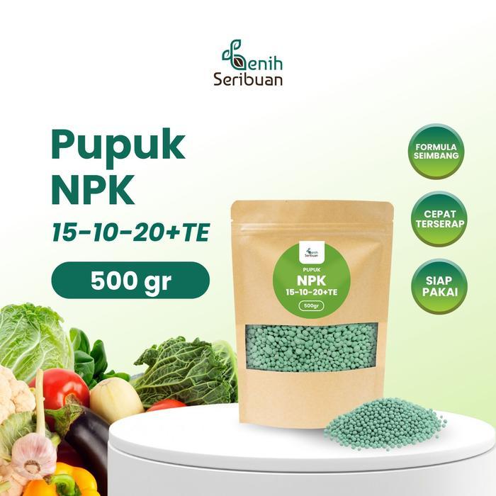 PUPUK NPK BOOSTER 15-10-20 +TE  500gr CAP TAWON Bunga Tanaman Kalium Pupuk Tanaman Generatif - NPK B