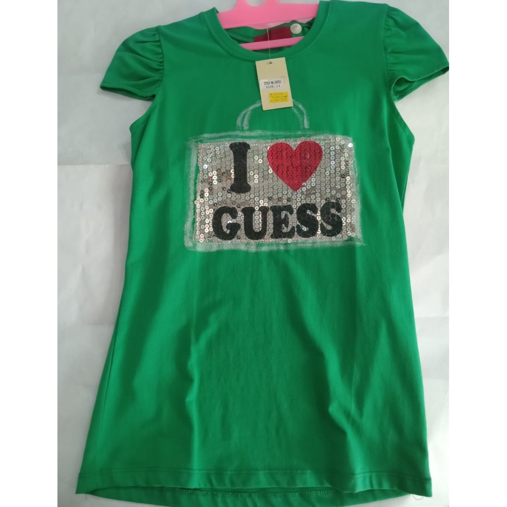 Baju guess anak perempuan