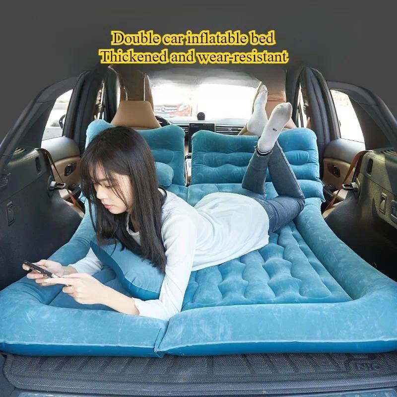 Car SUV Inflatable Bed Travel Bed Car Inflatable Mattress Trunk Inflatable Sleeping Pad Off-road Spe