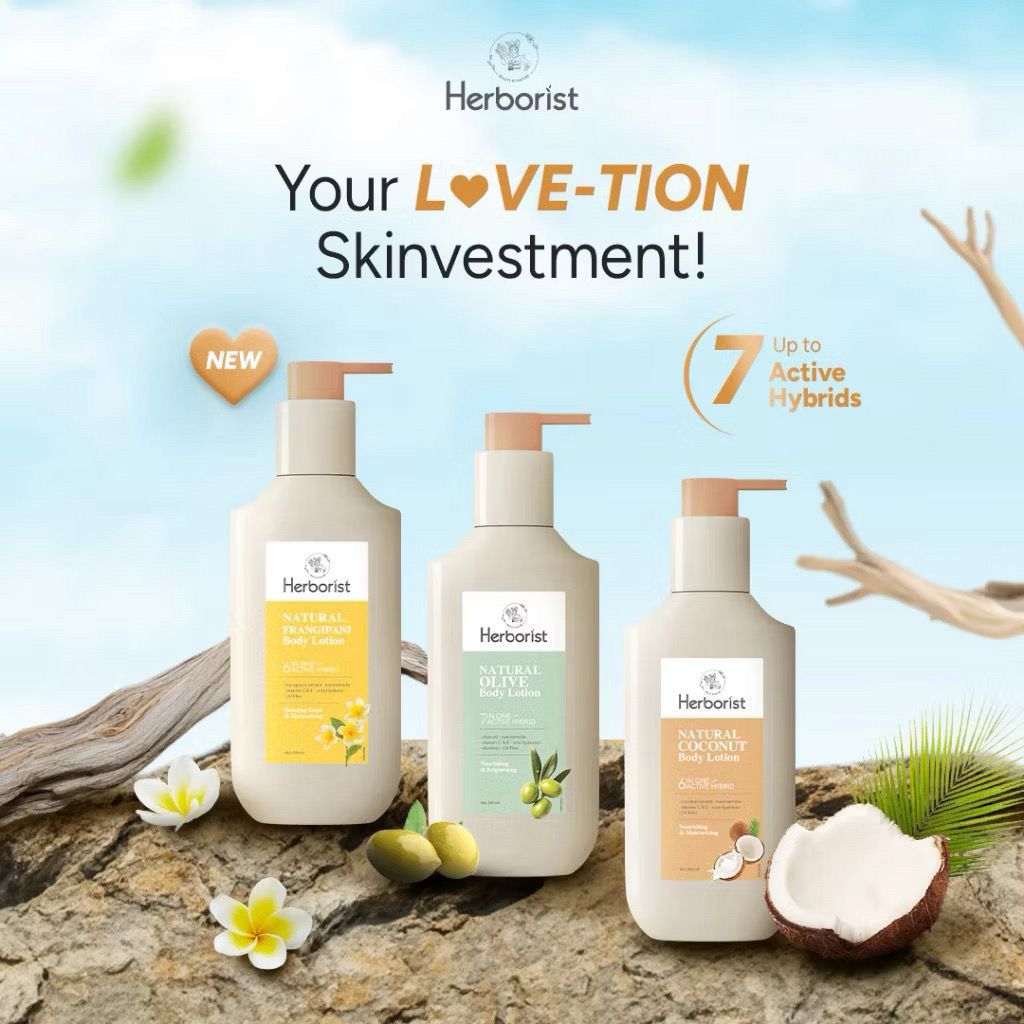herborist body lotion 200ml
