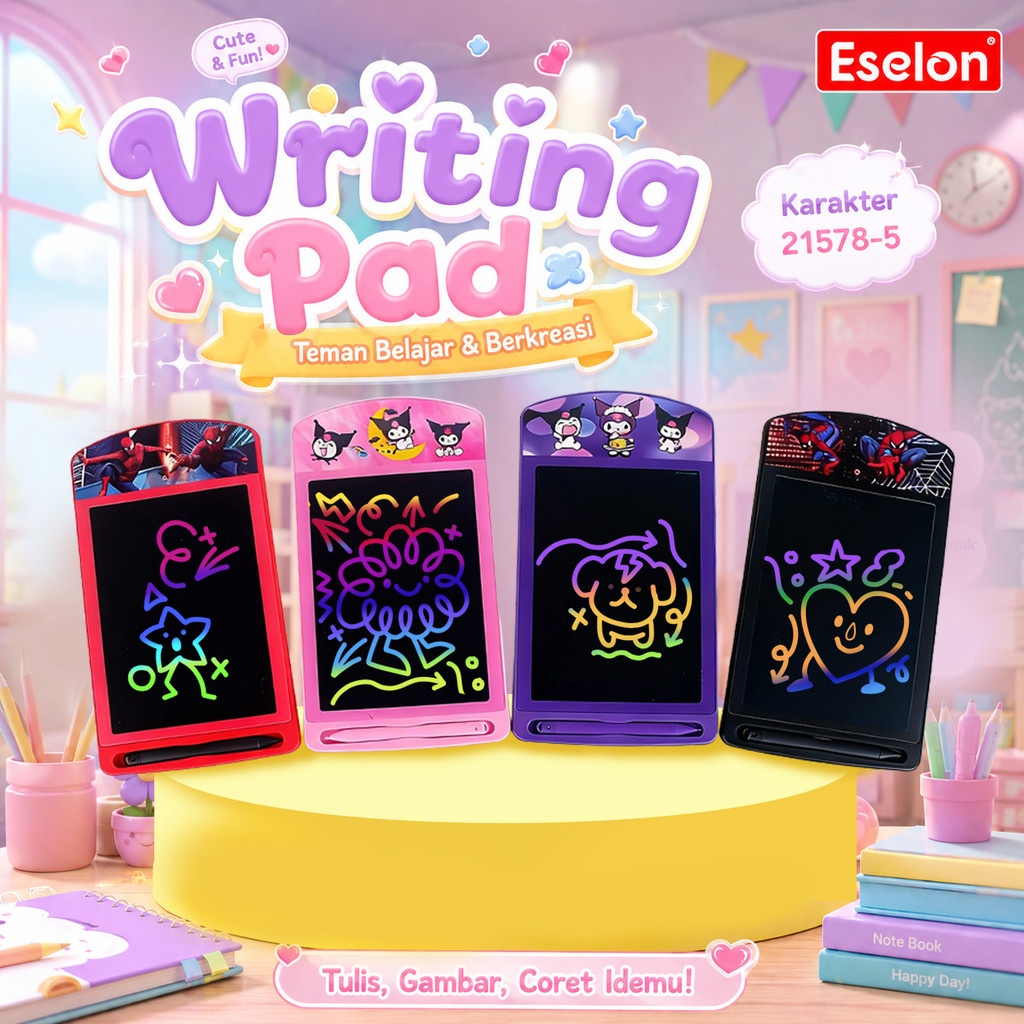 10 inch LCD Writing tablet/ writing pad/ papan tulis LCD