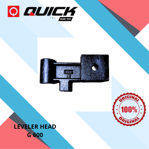 QUICK LEVELER HEAD G 600 / QUICK KEPALA GARU DUDUKAN TRAKTOR G600 / KEPALA SISIR G600