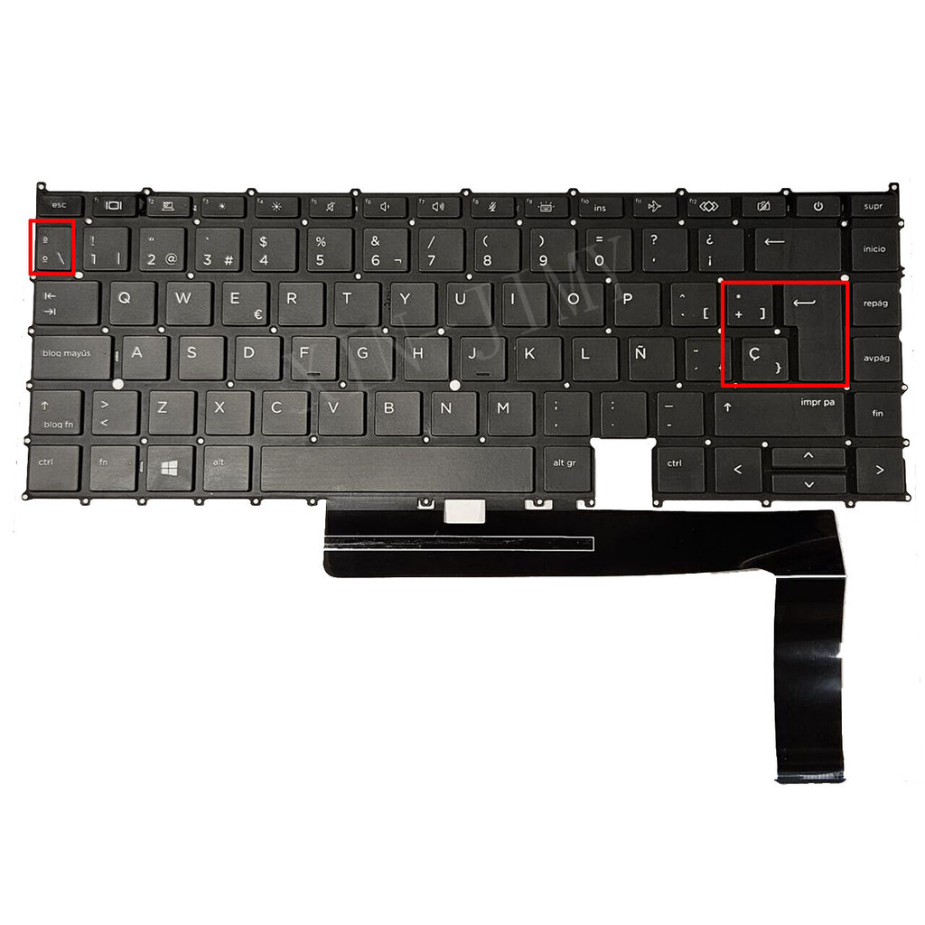 Spanish Backlit New Laptop Keyboard for HP EliteBook X360 1040 G7 1040  G8 QWERTY SP Layout Keyboard