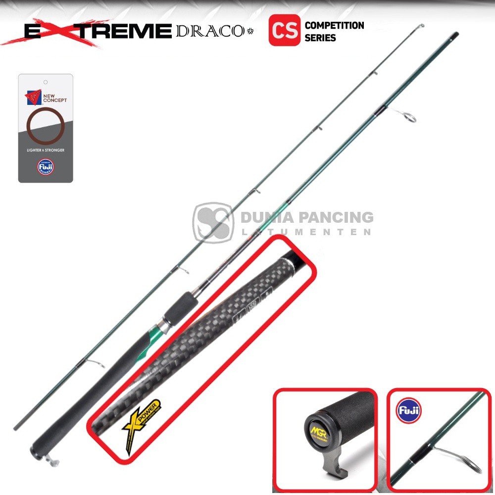 Joran Spinning MAGURO EXTREME DRACO CS | Draco Lama Competition Series Galatama