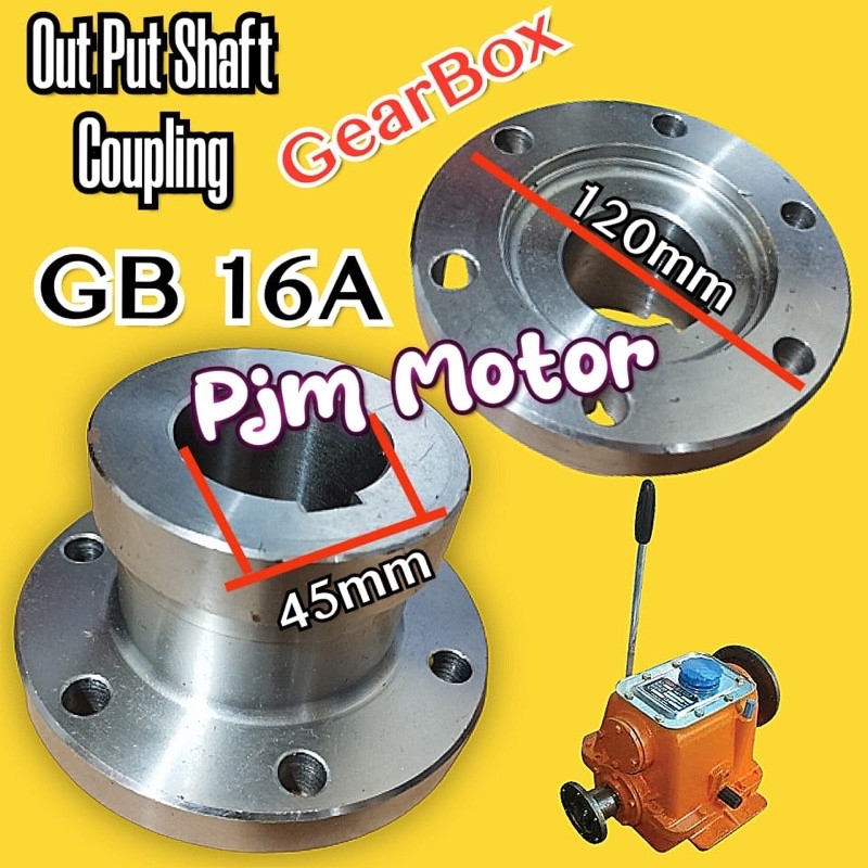 16a Output shaft coupling kopling as besar mesin kapal marine gearbox garbok GB 16 a
