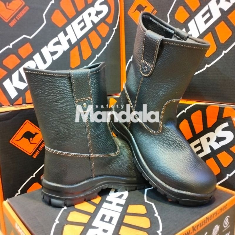 Safety Krushers Texas Black Original 100% / Sepatu Safety Krushers Texas Original Berkualitas