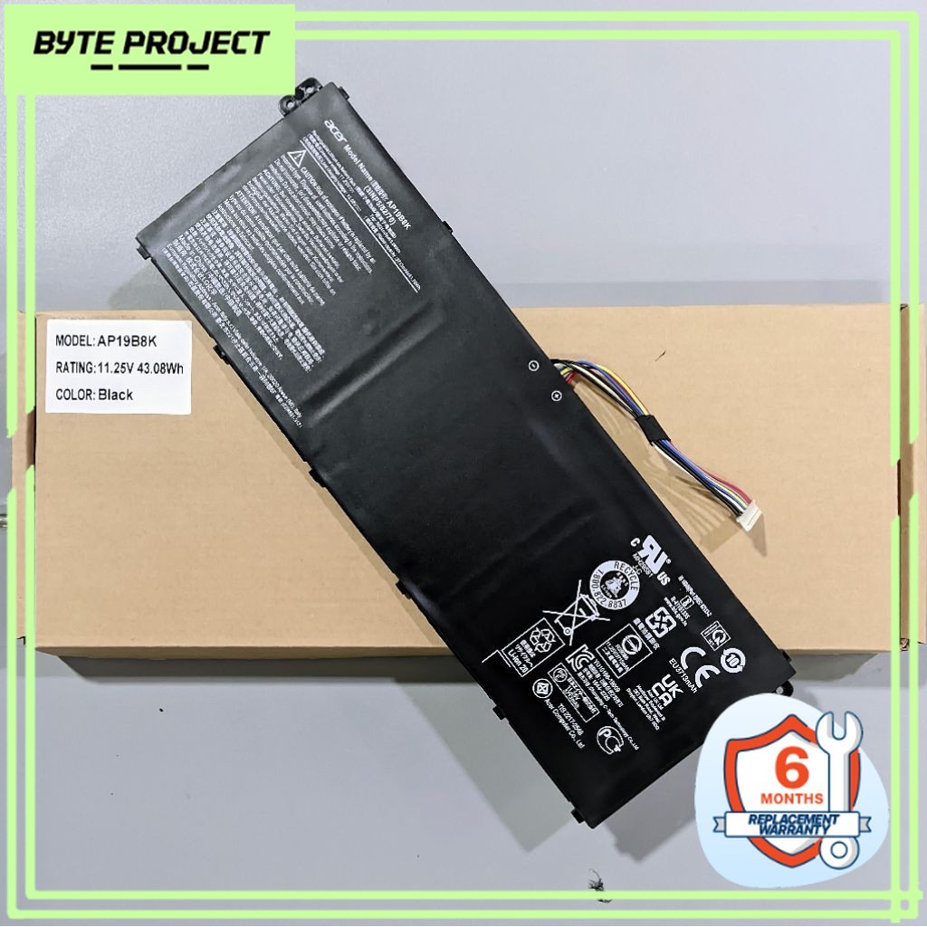 ORI Baterai Acer AP19B5K AP19B8K AP19B8M A715-42 A315-56 A317-52