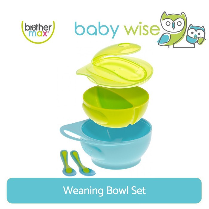 Brother Max Weaning Bowl Set