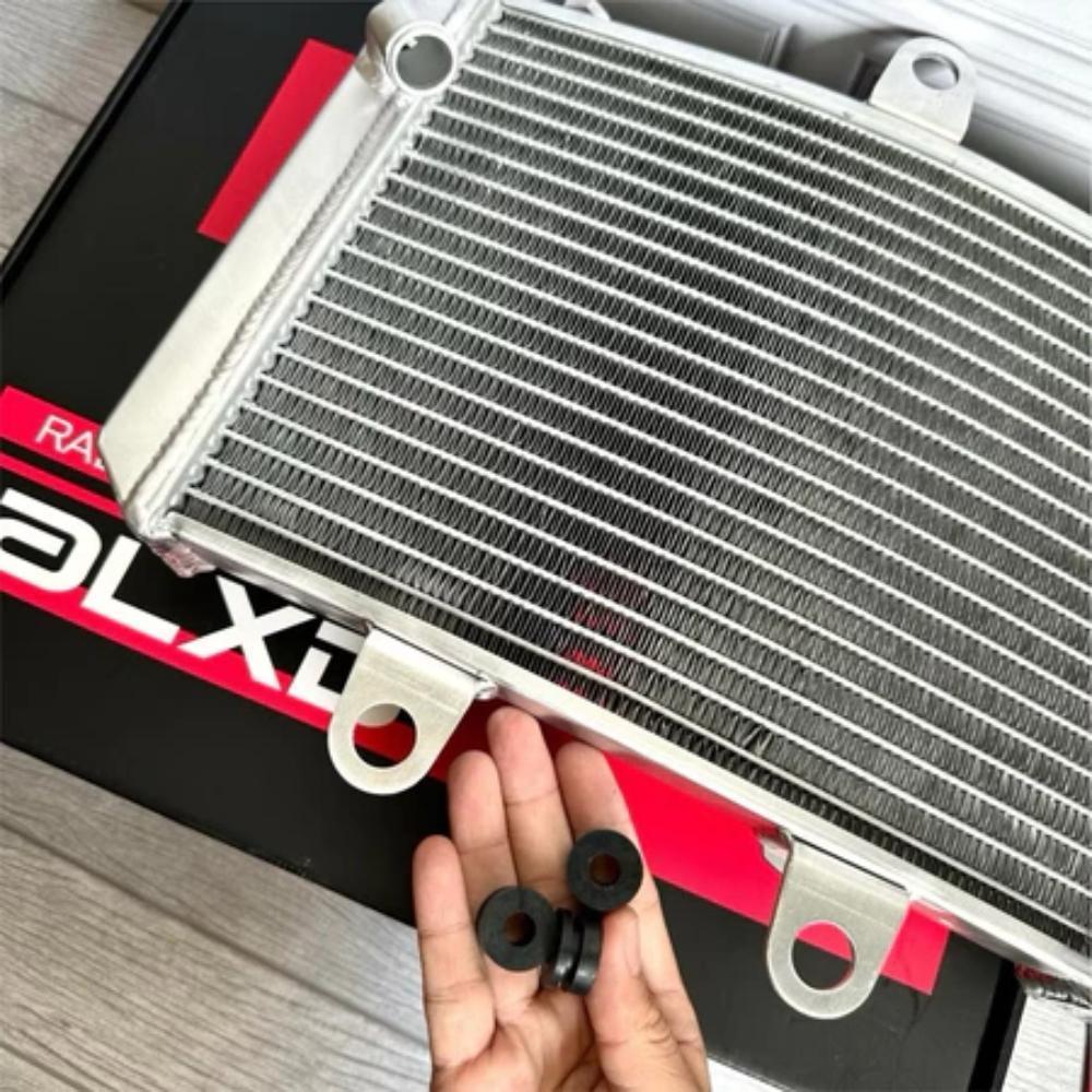 RADIATOR NINJA R NINJA RR ALXD RACING CURVED RADIATOR NINJA RR NINJA R PREMIUM BAHAN ALUMINIUM
