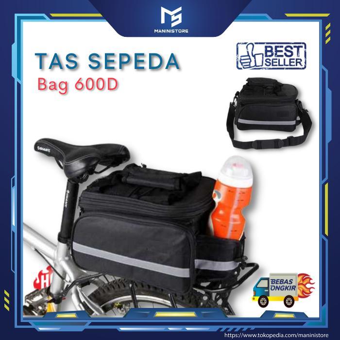 Tas Sepeda Lipat / Tas Sepeda Belakang / Tas bag 600 D Polyester