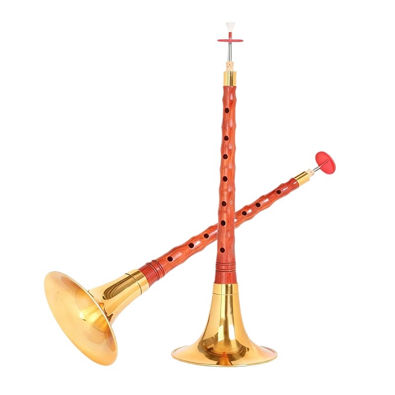 Beginner Practice Suona Tration Chinese Folk Musical Suonas Durable Wood Suona Horn Professional Per