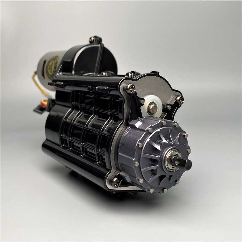 Gearbox deceleration head Torque enhancer Metal Upgrade  for 1/14 Tamiya RC Dump Truck Tipper Traile