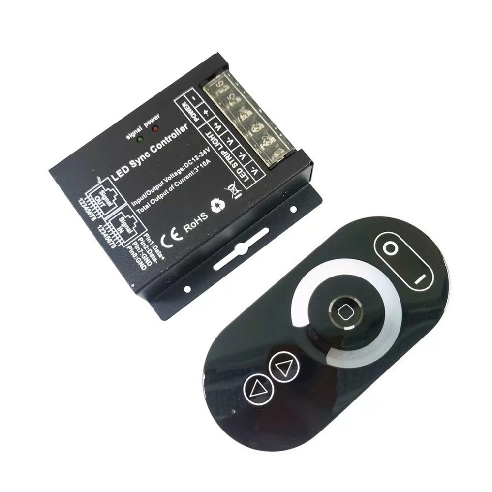 3 Keys/16 Keys/27 Keys Large Iron Case Knob mmer LED Monorome Strip Light Box Controller High Bright