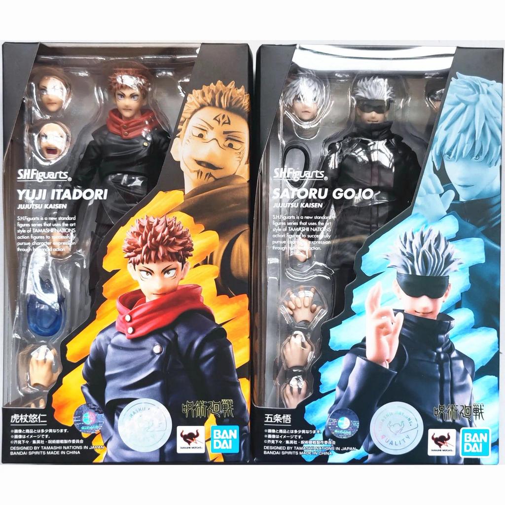 Bandai SHF Anime Jujutsu Kaisen Action Figure Itadori Yuji Kugisaki Nobara Gojo Satoru Fushiguro Meg