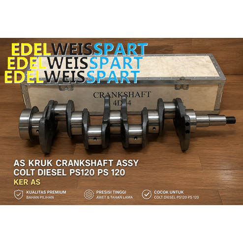 AS KRUK CRANKSHAFT ASSY COLT DIESEL PS120 PS 120 ASLI KTB KRUK AS