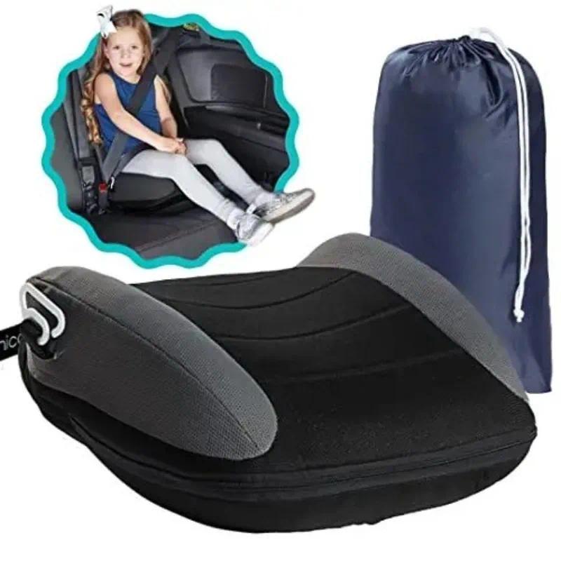 Portable Inflatable Booster Car Seat PVC Travel Inflatable Seat Cushion Comfortable Narrow Backless 