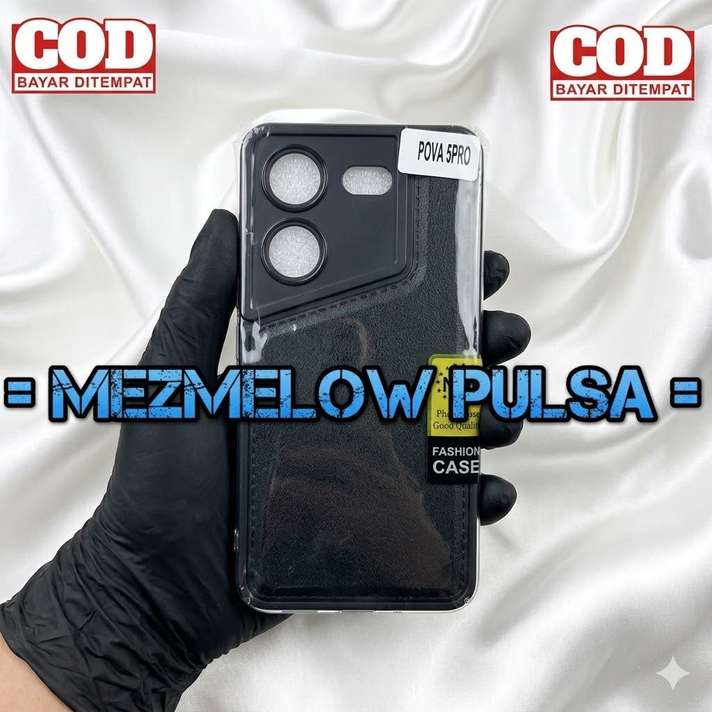 Case Silikon Caseng Soft Case Softcase Leather Caseng Tecno Pova 5 Pro