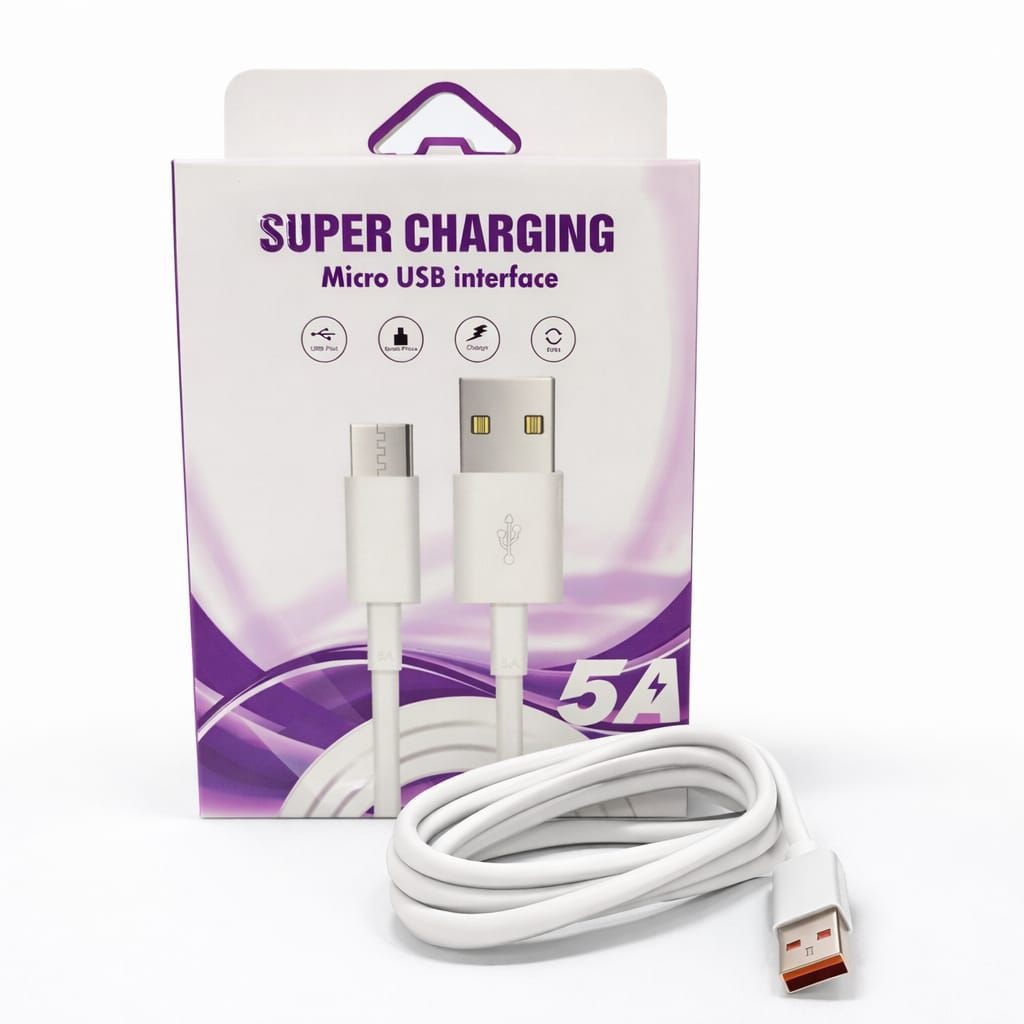 [RX] Kabel Data MICRO USB 5A Kabel Charger Super Charging Casan ANROID BB 100cm Kompatible HP USB MI