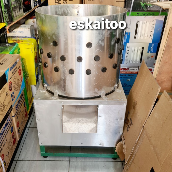 RANGKA MESIN CABUT BULU AYAM BESAR MESIN PERONTOK BULU AYAM DINAMO