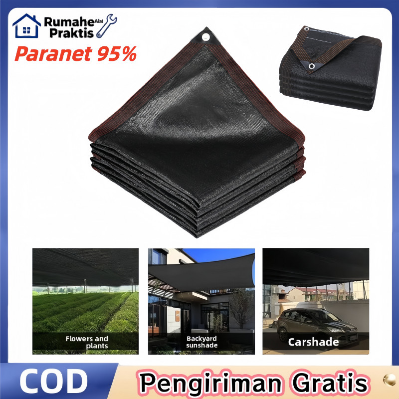 Paranet95% Anti-UV Jaring/Jaring Paranet/Paranet Shading Net/Sun Shade Net Outdoor/Jaring Anti Panas