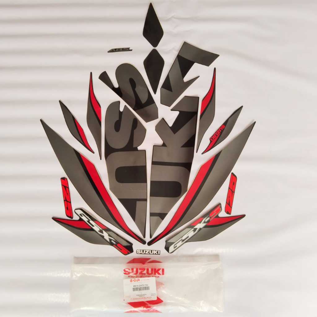 STICKER BODY STRIPING BODY MOTOR GSX-S 125 ( 68018-23K70-YVU )