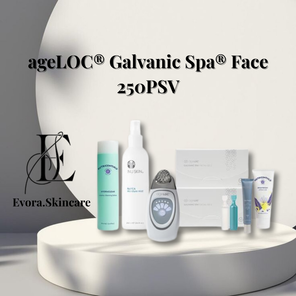 ageLOC Galvanic Spa Face 250PSV - Set Perawatan Tubuh membantu memperbaiki & mengencangkan kulit