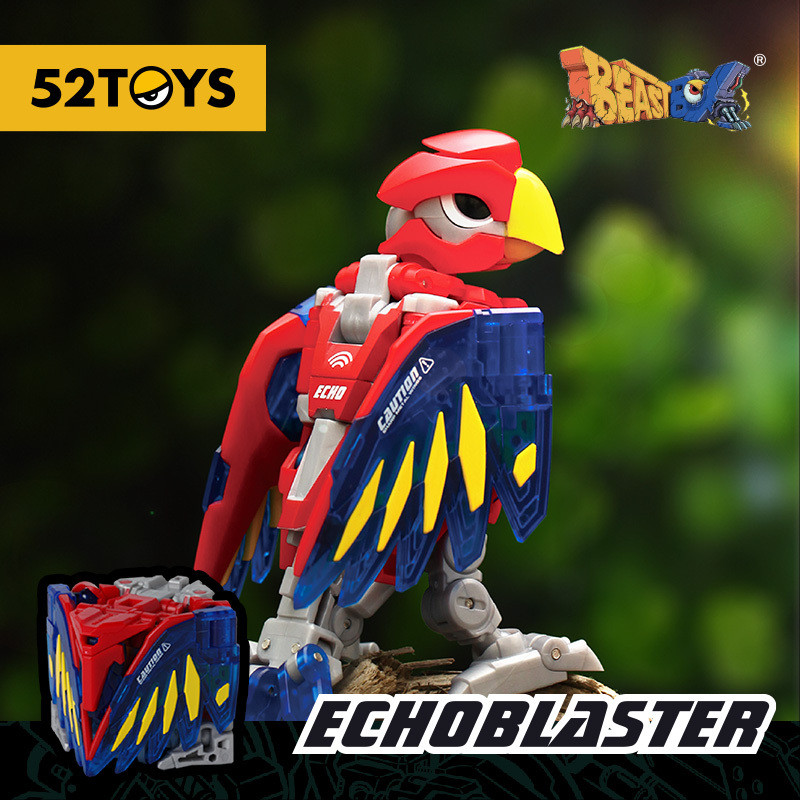 52TOYS Beastbox ECHOBLASTER Deformation Toys Action Figure, Collectible Converting Toys