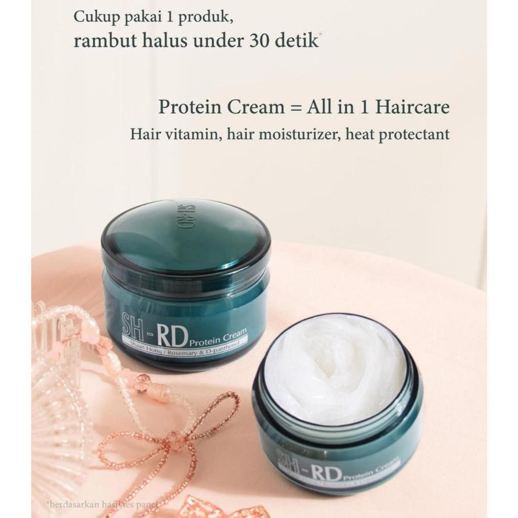 SHRD | SH-RD PROTEIN CREAM 150ML | Perawatan Rambut Kering | Vitamin Rambut & Heat Protector