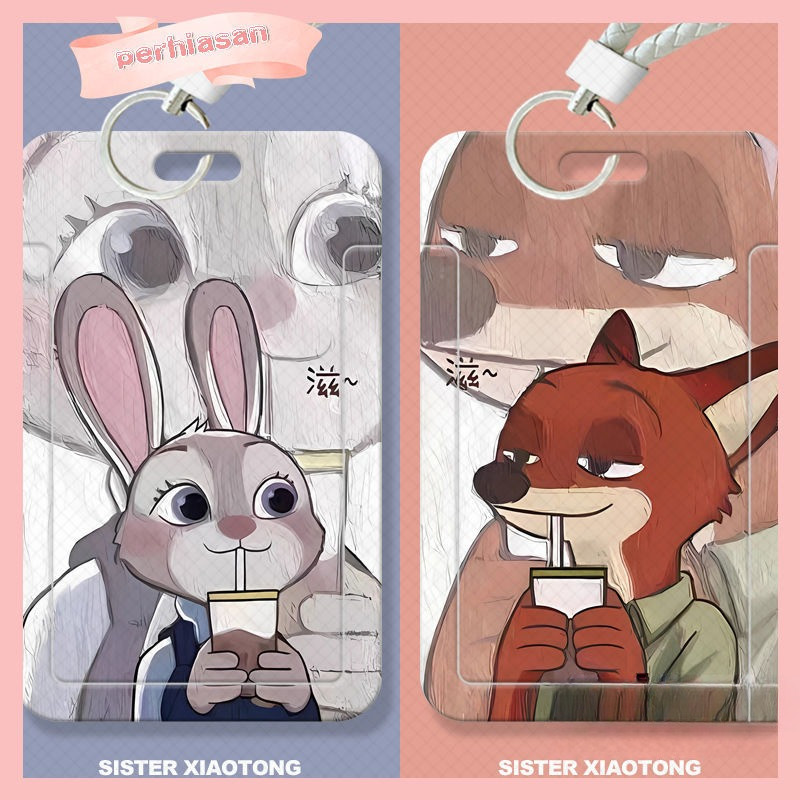 CasePerfect Untuk ID CARD HOLDER MOTIF KAWAII TEMPAT KARTU PHOTOCARD PHOTO CARD Dilengkapi Dengan Ta