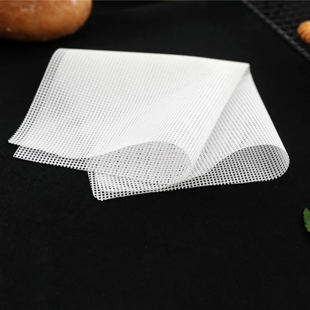 1Pcs Square Oven Kitchen Accessories Steamer Mesh Pad Food Fruit Dryer Silicone Dehydrator Sheets No