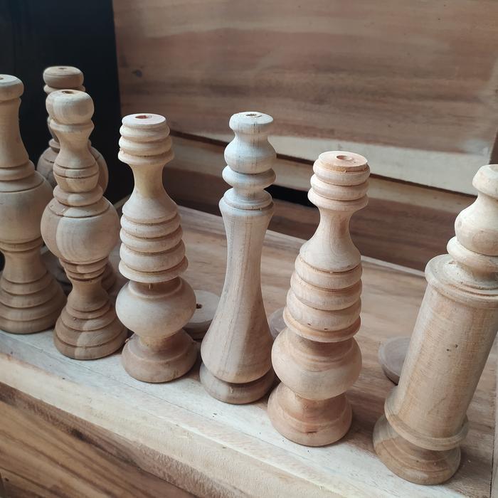 Pion Kayu Kandang Burung Kecil Bentuk Beranekarupa Keren Mantap BN33