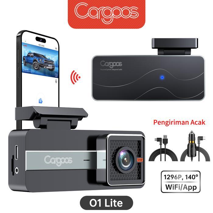 Cargoos O1 Lite 1296P Dash Cam Mobil WiFi G-Sensor