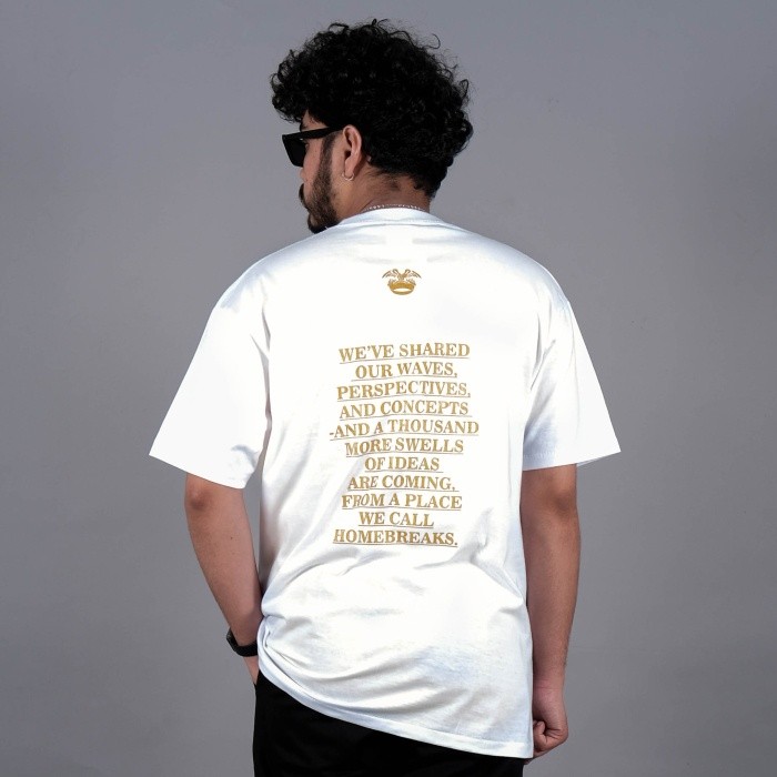 UNKL347 Kaos T-shirt Katun Lengan Pendek Motif Hitam UNKL X DS