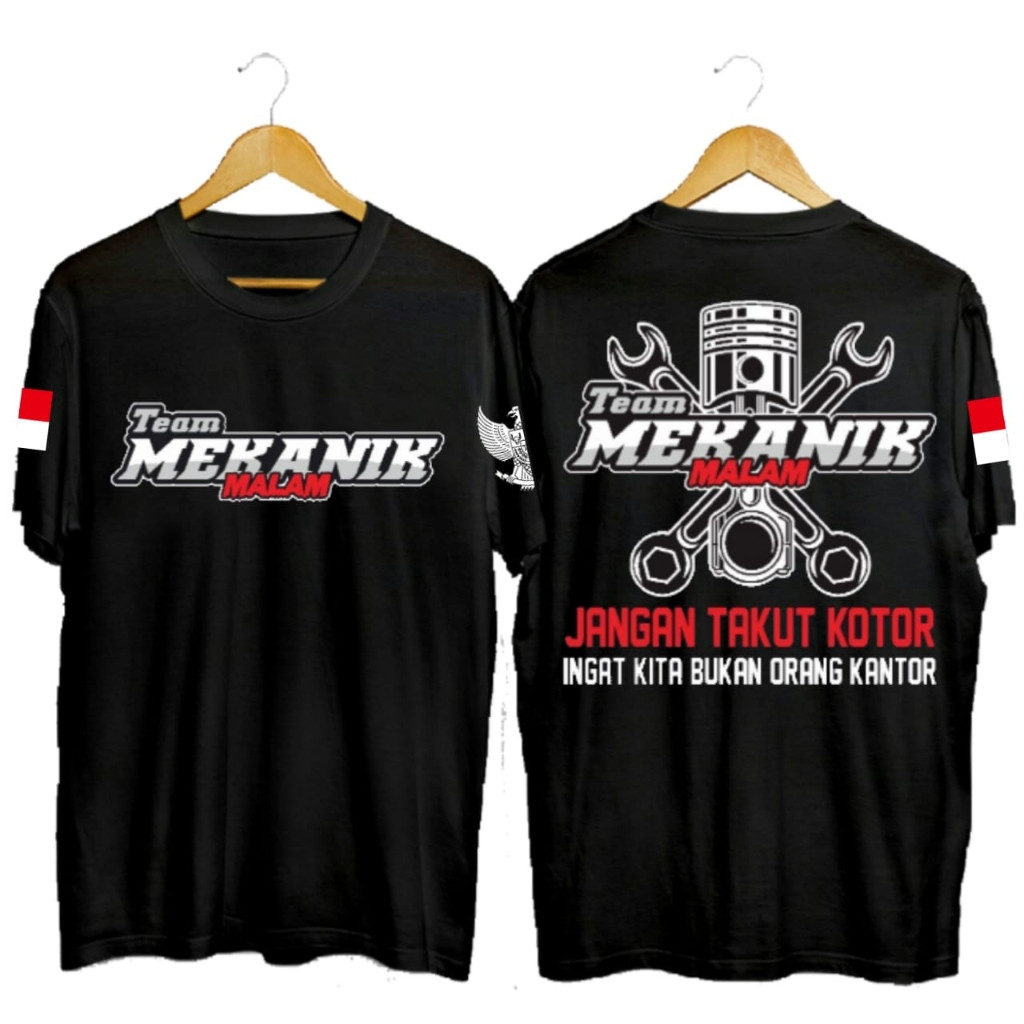 KAOS PRIA MEKANIK INDONESIA TEAM MALAM