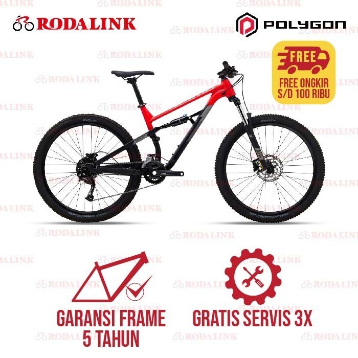 Polygon Sepeda Gunung Dual Suspension Siskiu D5 | MTB Full Suspension