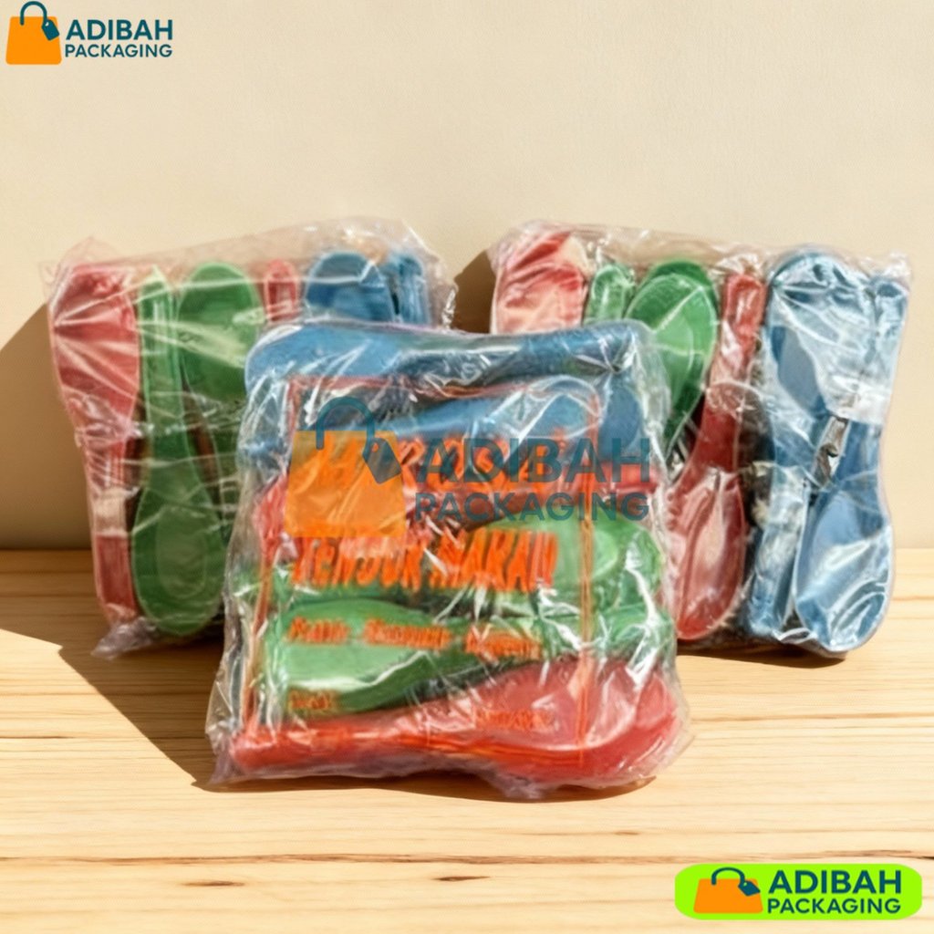 Diskon Promo Sendok Plastik Bebek Hijau MIROSA/Sendok Plastik/Sendok Bebek Plastik