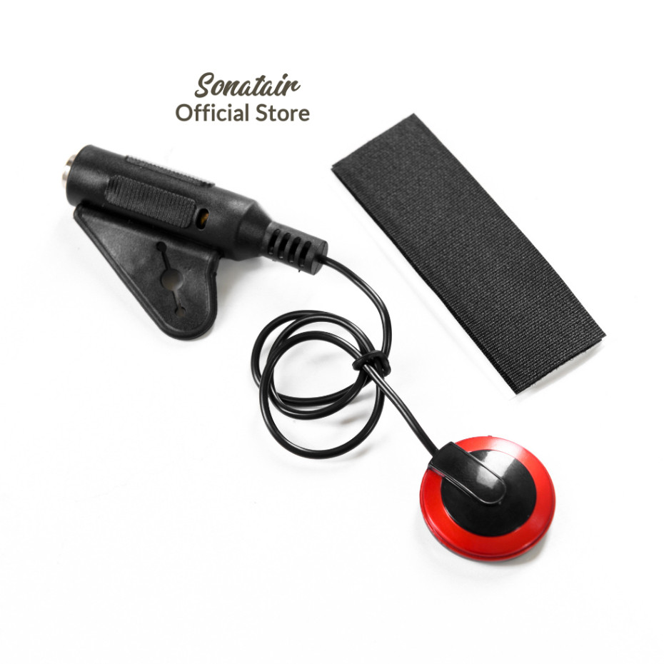 SONATAIR Spul Pickup Gitar Tempel SP01 Transducer Gitar Akustik Bass Violin Biola - Bundling
