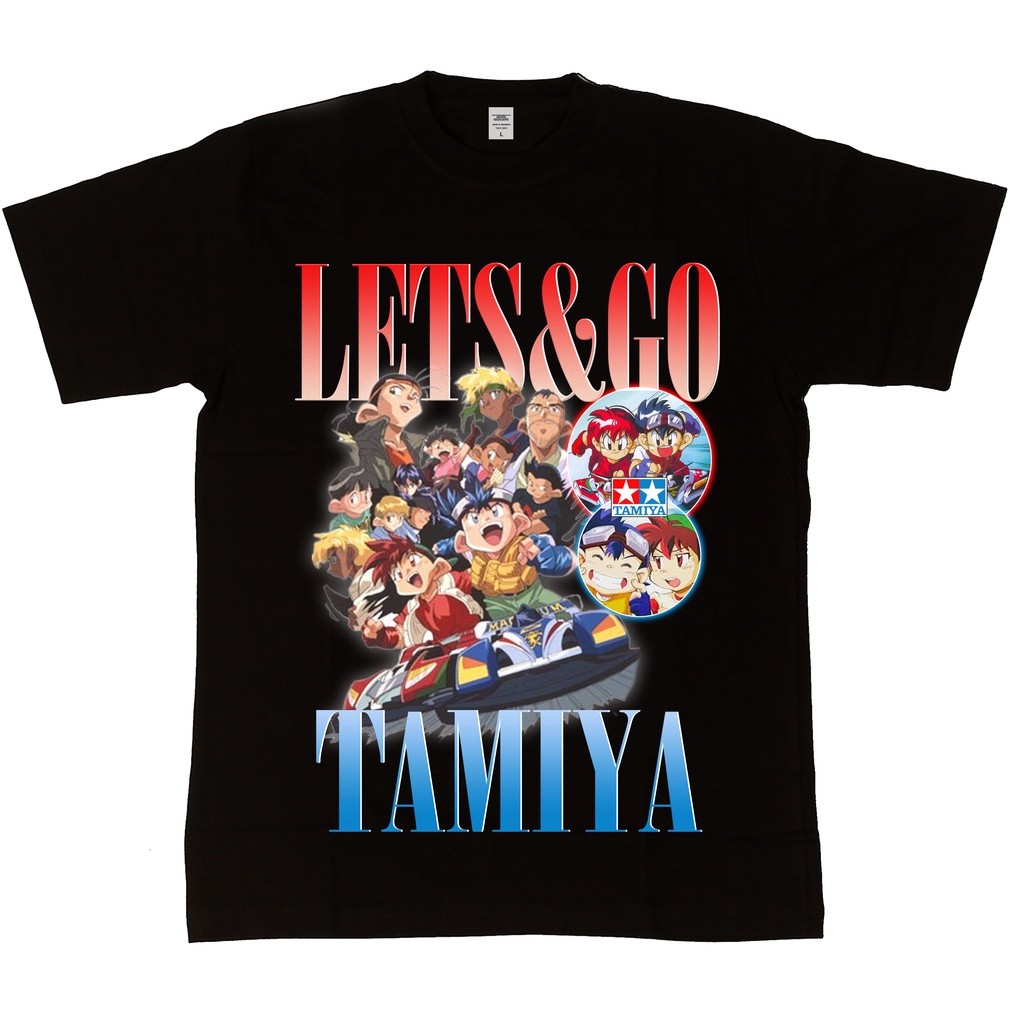 Animood - Tshirt Lets Go Tamiya Vintage Homage Series Kaos Pria