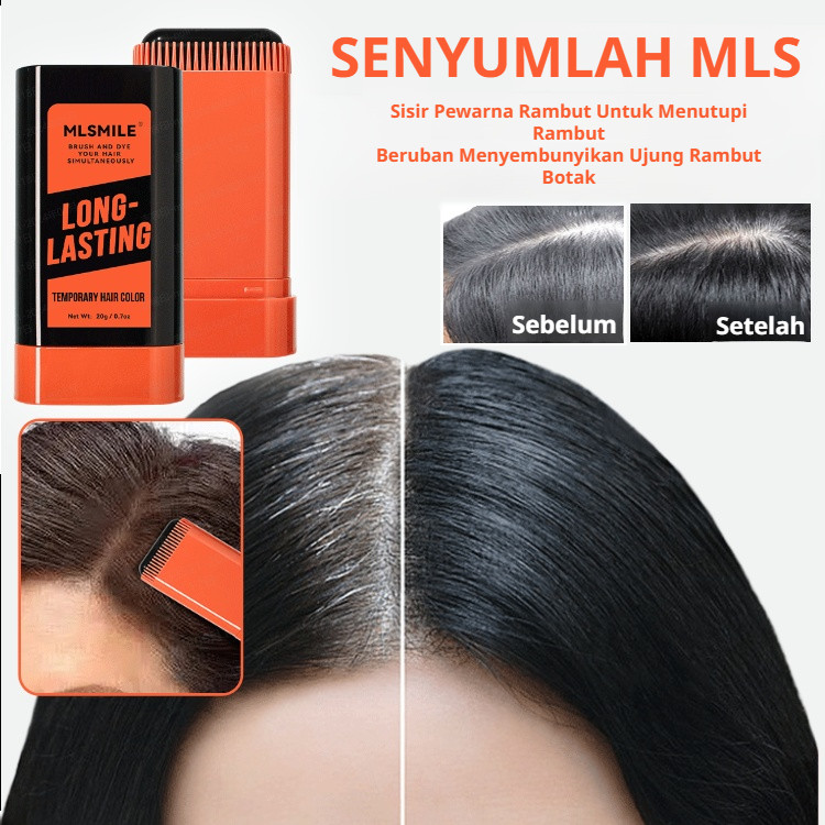 HAIRMUSE - Cat Rambut /Hair Color/Penghitam Rambut/  Sisir Pewarna Rambut  Untuk Menutupi Uban/Alat 