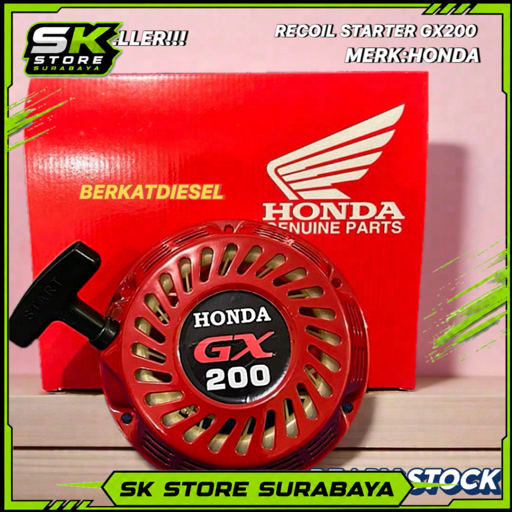 Recoil Starter Assy GX160 GX200 HONDA Made in Japan