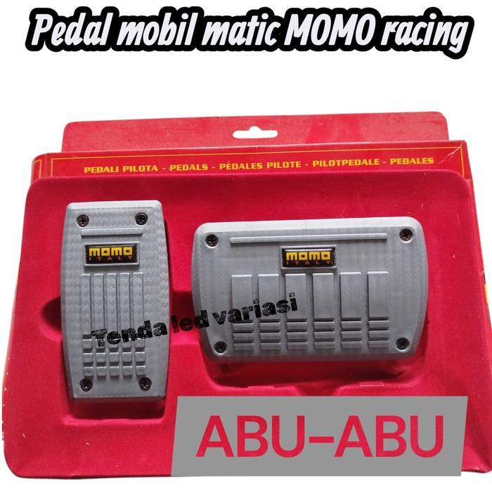 Pedal Mobil / Cover Pedal Mobil / Aksesoris Pedal Mobil Matic - Abu-abu