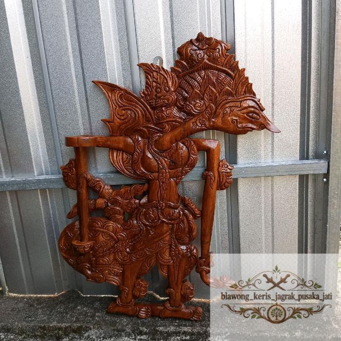 blawong wayang kresna kayu jati