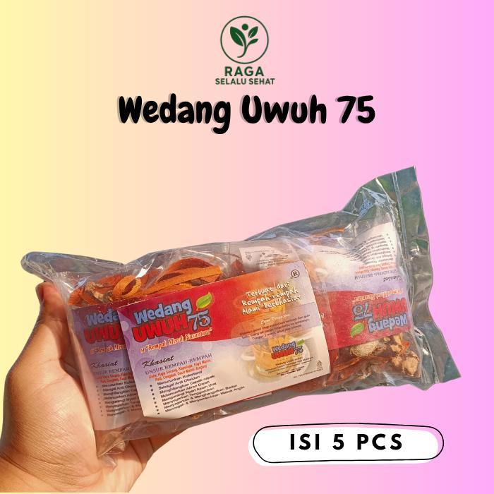 Wedang Uwuh 75 (Jahe, Kayu Secang, Kayu Manis, Pala, Kapulogo, Cengkeh, Daun Manis Jangan, Gula Batu