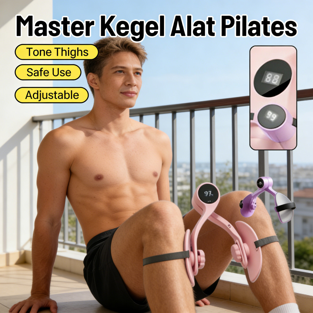 Master Alat Pilates Paha Kegel Wanita/alat Fitness Kegel/pilates Alat Hip Trainer/alat Pengecil Meng